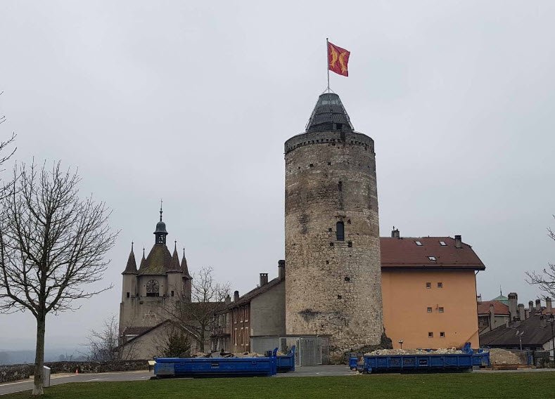 Château d‘Orbe, Orbe, Switzerland